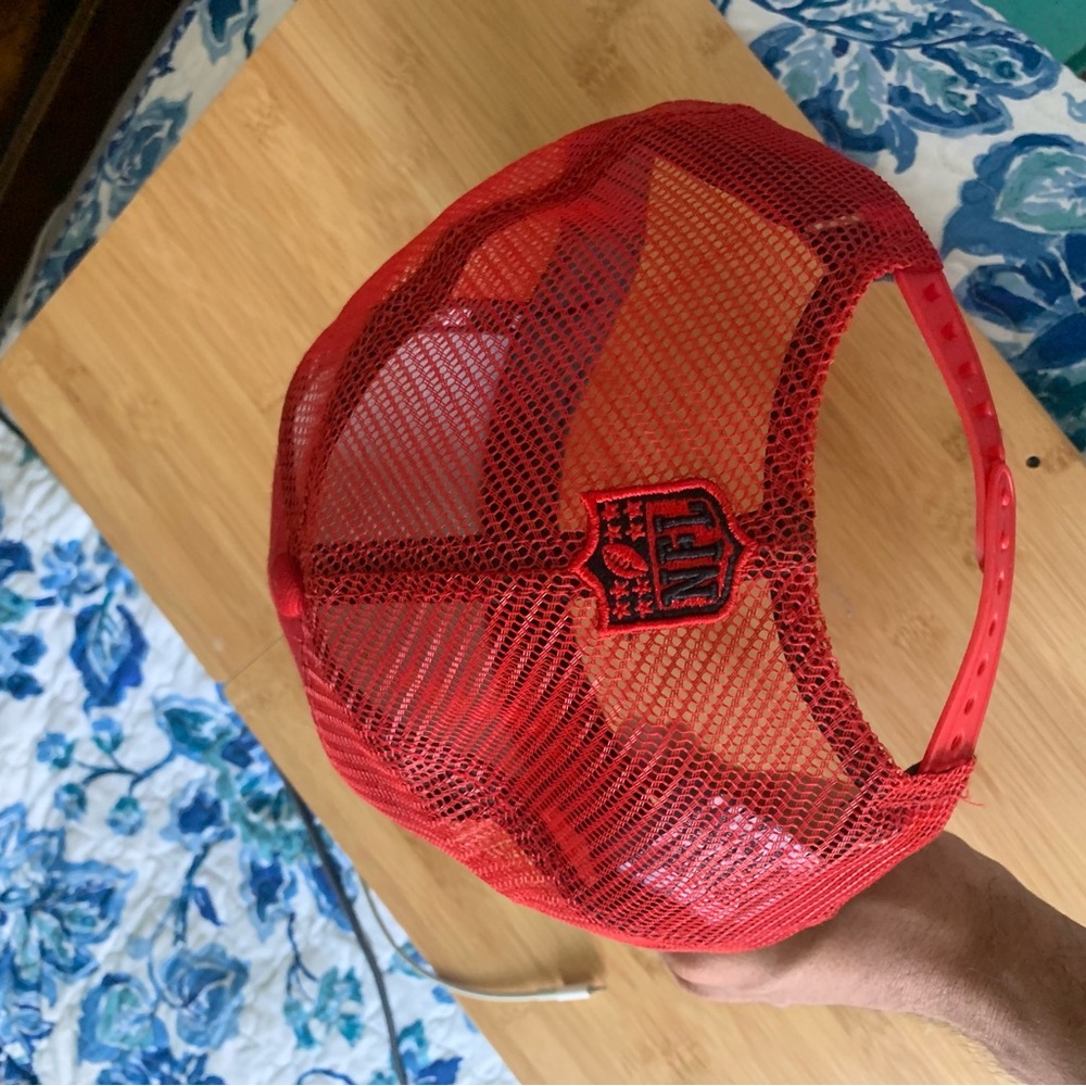 49ers New Era Bold Red Mesh Snapback - Picture 3 of 4